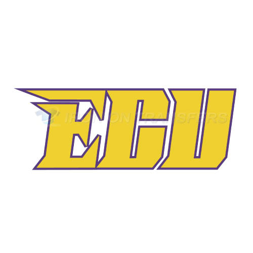 East Carolina Pirates Logo T-shirts Iron On Transfers N4306